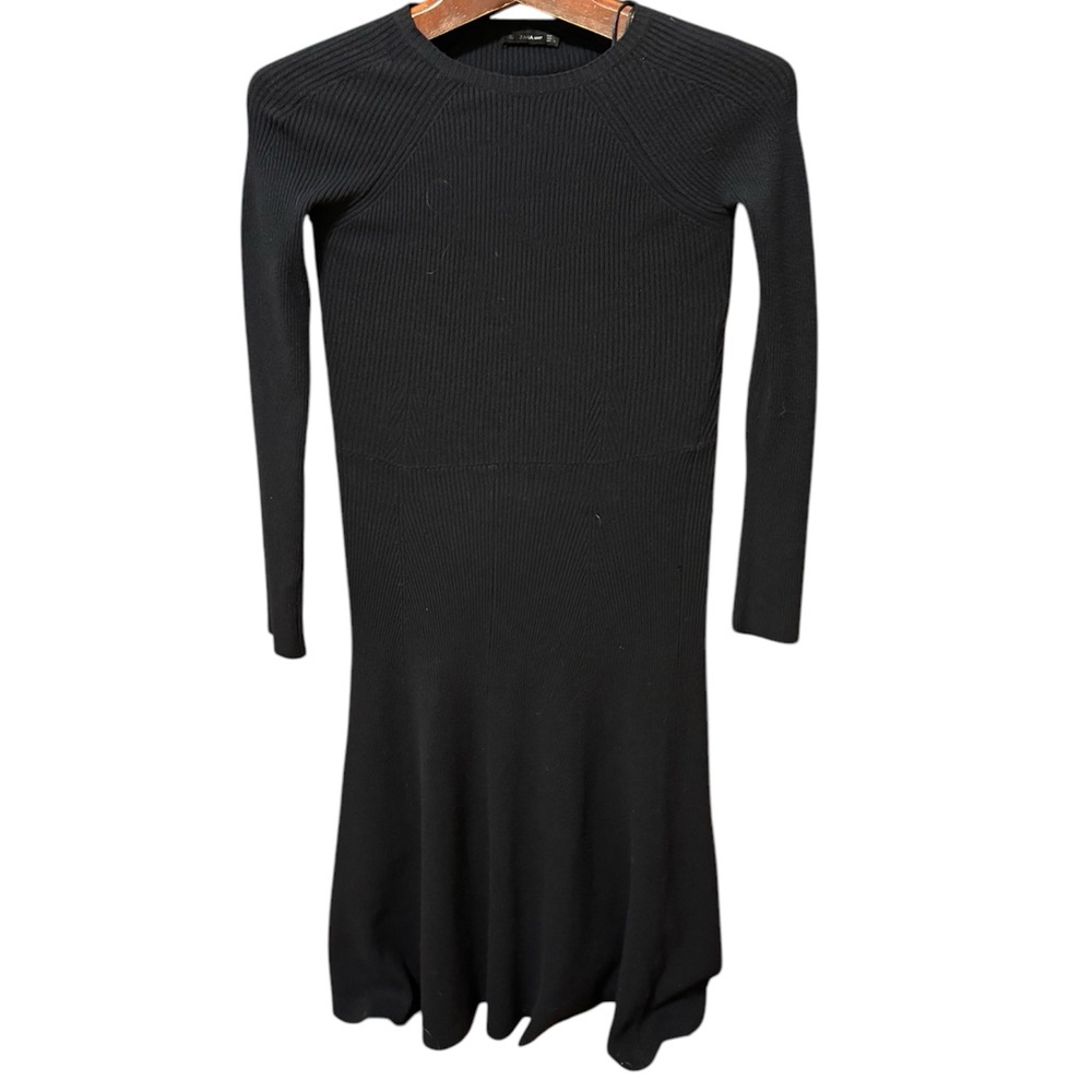 Zara new ,never used long fine knit starchy long dress size M